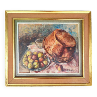Oil painting - still life by Jane Bosc