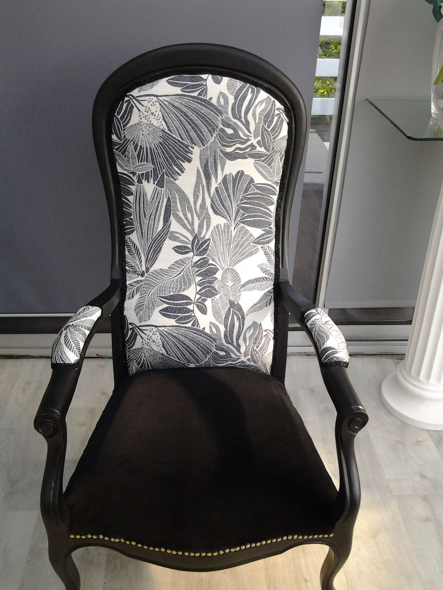 Voltaire armchair