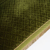 Antique sofa-bed in green colour