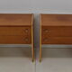 Pair of mid-century night tables 1970's