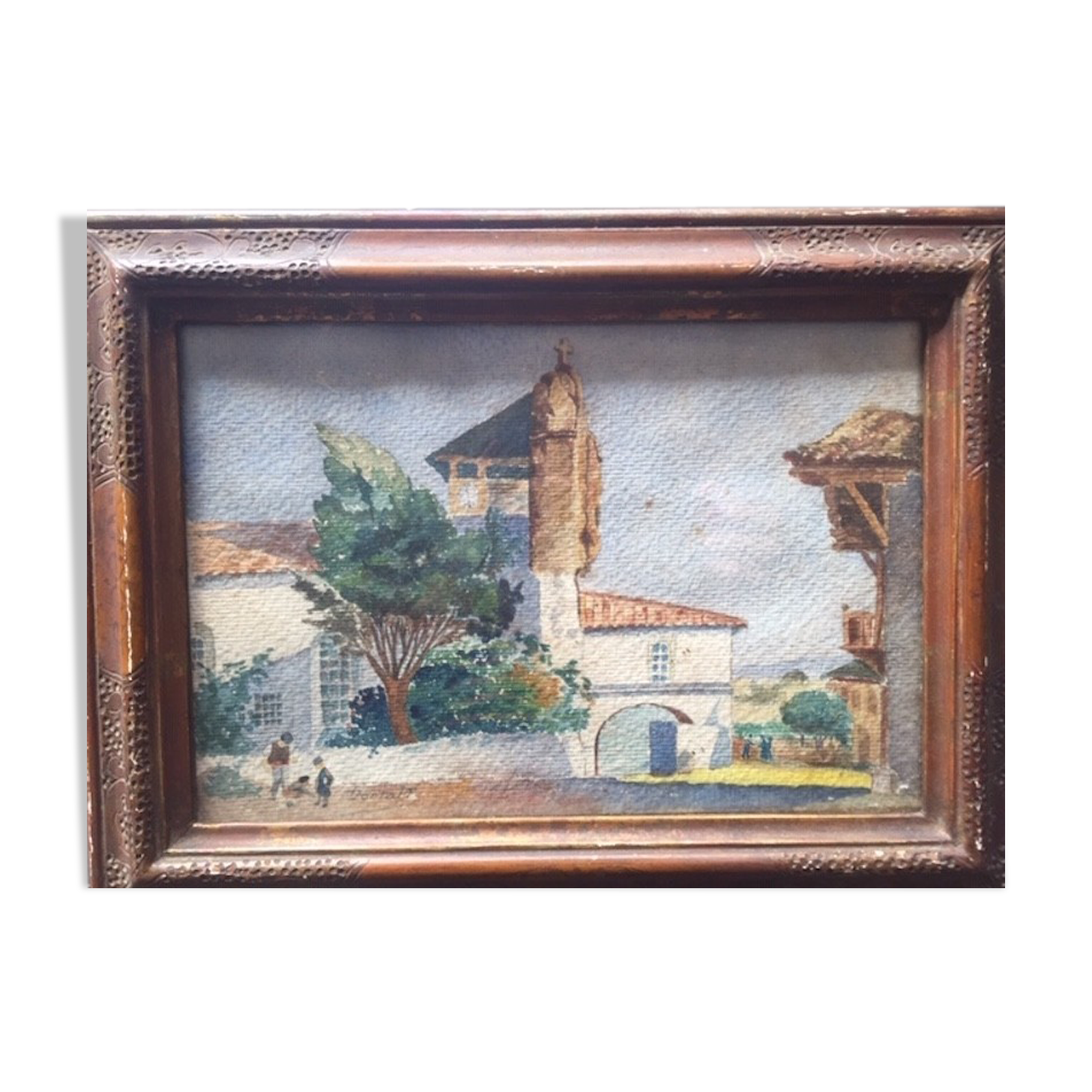 Watercolor Basque Country