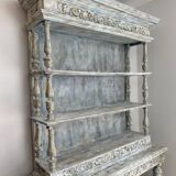 Walnut dresser, 19th century.