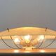 Mid-century minimalist fiberglass ceiling light, 1960s