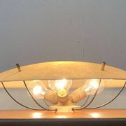 Mid-century minimalist fiberglass ceiling light, 1960s