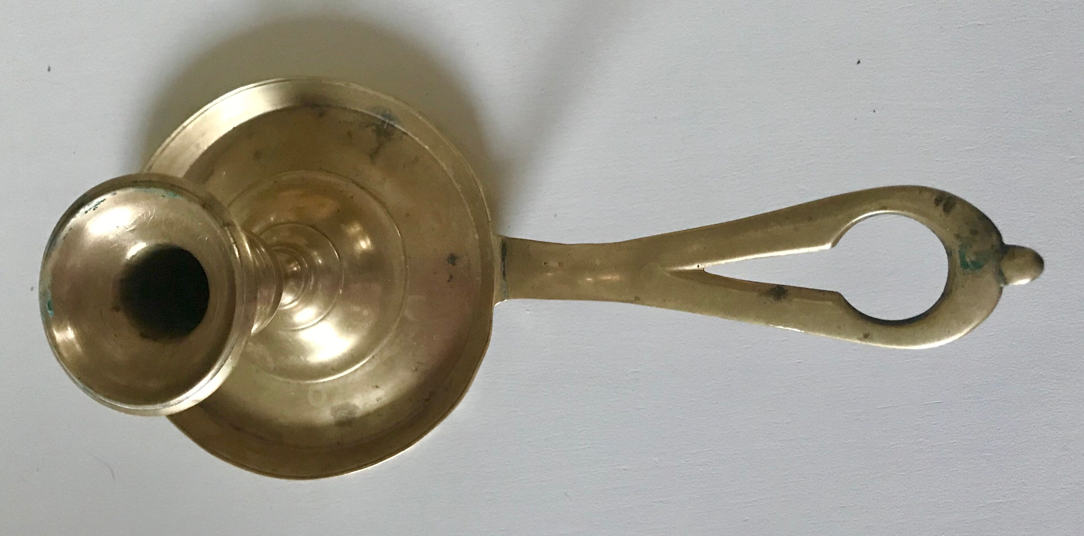 Brass candlestick