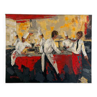 Table of the Cooks' Brigade