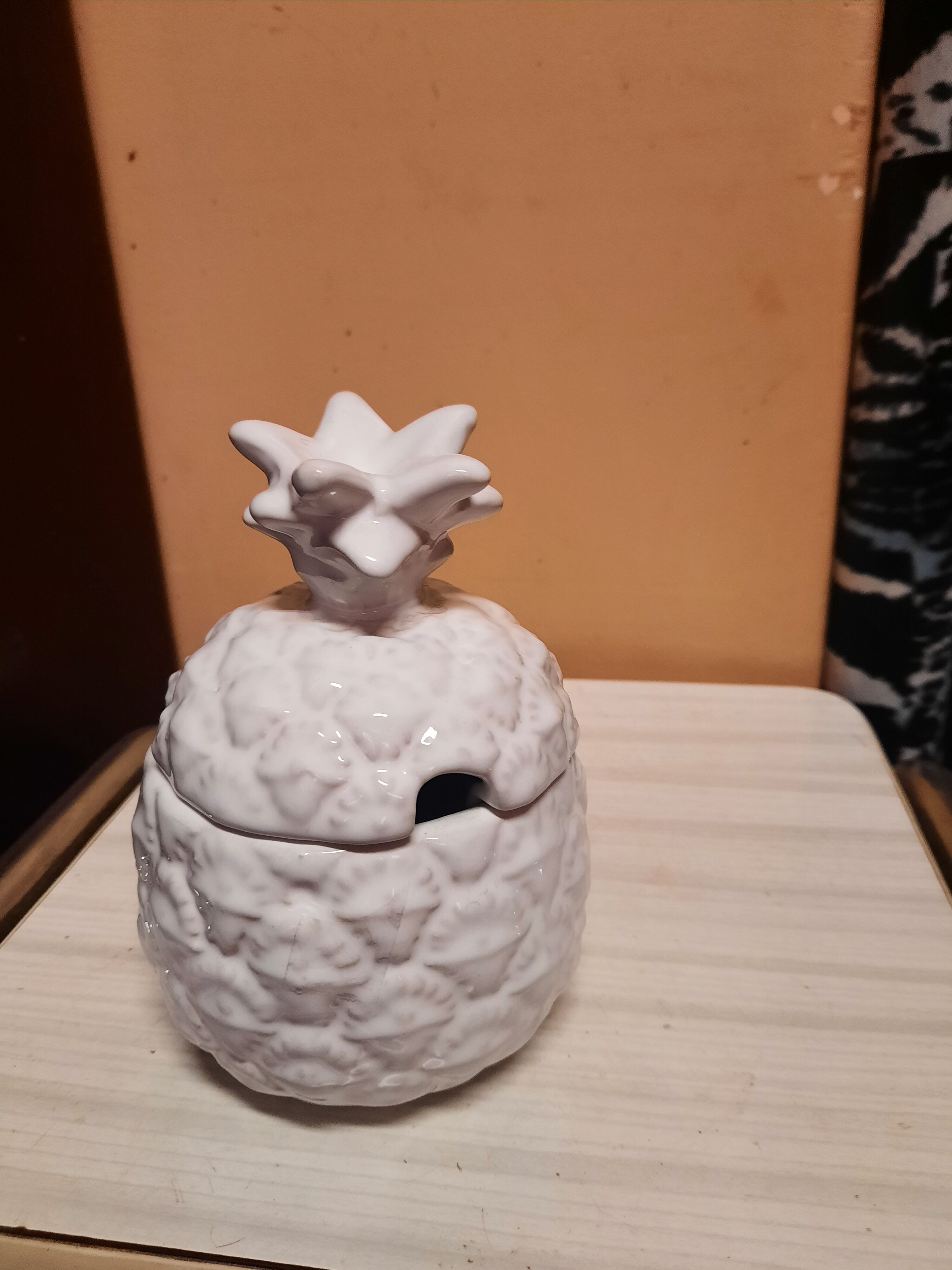 Bonbonnière ananas en céramique