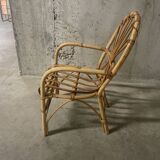 Child's rattan armchair