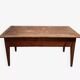 Table with a kneading trough in beech from the 19th century.