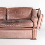 Knole leather sofa