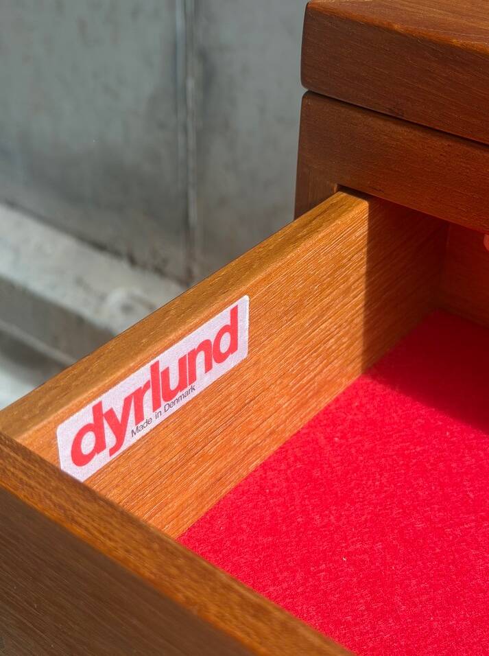 Captain's bar by Reno Wahl Iversen for Dyrlund, Denmark 60's