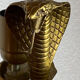 Lampe cobra en bronze 