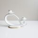 Porcelain candlesticks from Hutschenreuther