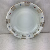 Plat rond creux made in france Porcelaine Limoges