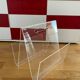 Vintage plexiglass magazine holder