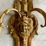 Grande applique bronze