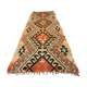 Tapis vieux turc étroit kilim runner 288x102 cm