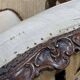 Regency period armchair in 18th century walnut to be reupholstered