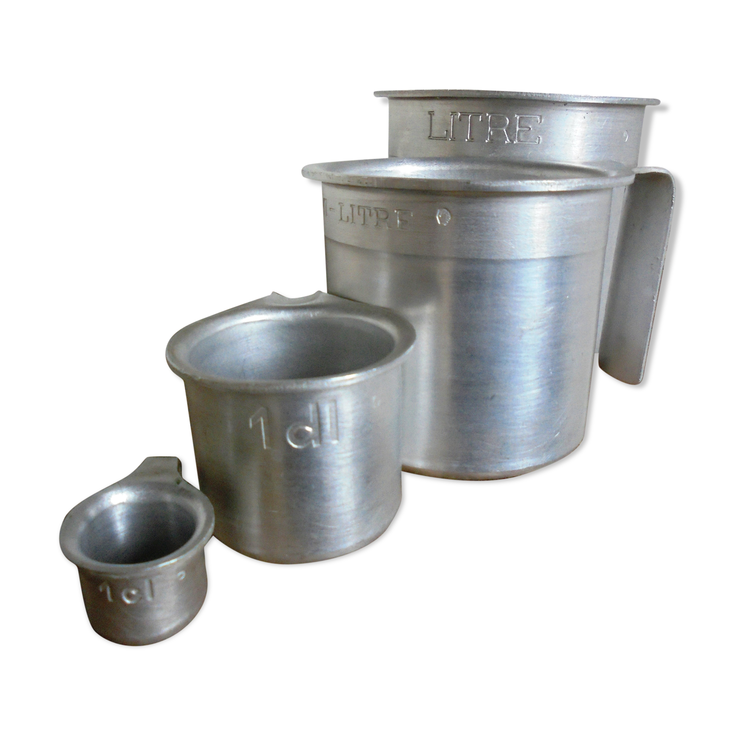 Set 4 old SEB aluminium measurements