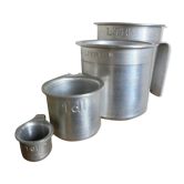 Set 4 old SEB aluminium measurements