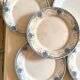 Large antique ironstone plates