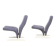 Pair of Concorde armchairs by Pierre Paulin for Artifort, 1966