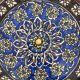 Decorative ceramic wall plate from iznik (Türkiye).