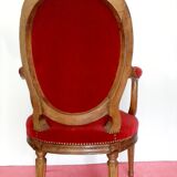 Louis XV medallion chair