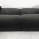 Cassina Maralunga 2.5-seater bicolour black/grey sofa