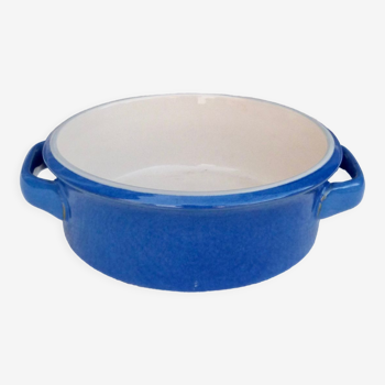 Blue and white ceramic oven dish