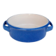 Plat à four en céramique bleue et blanche