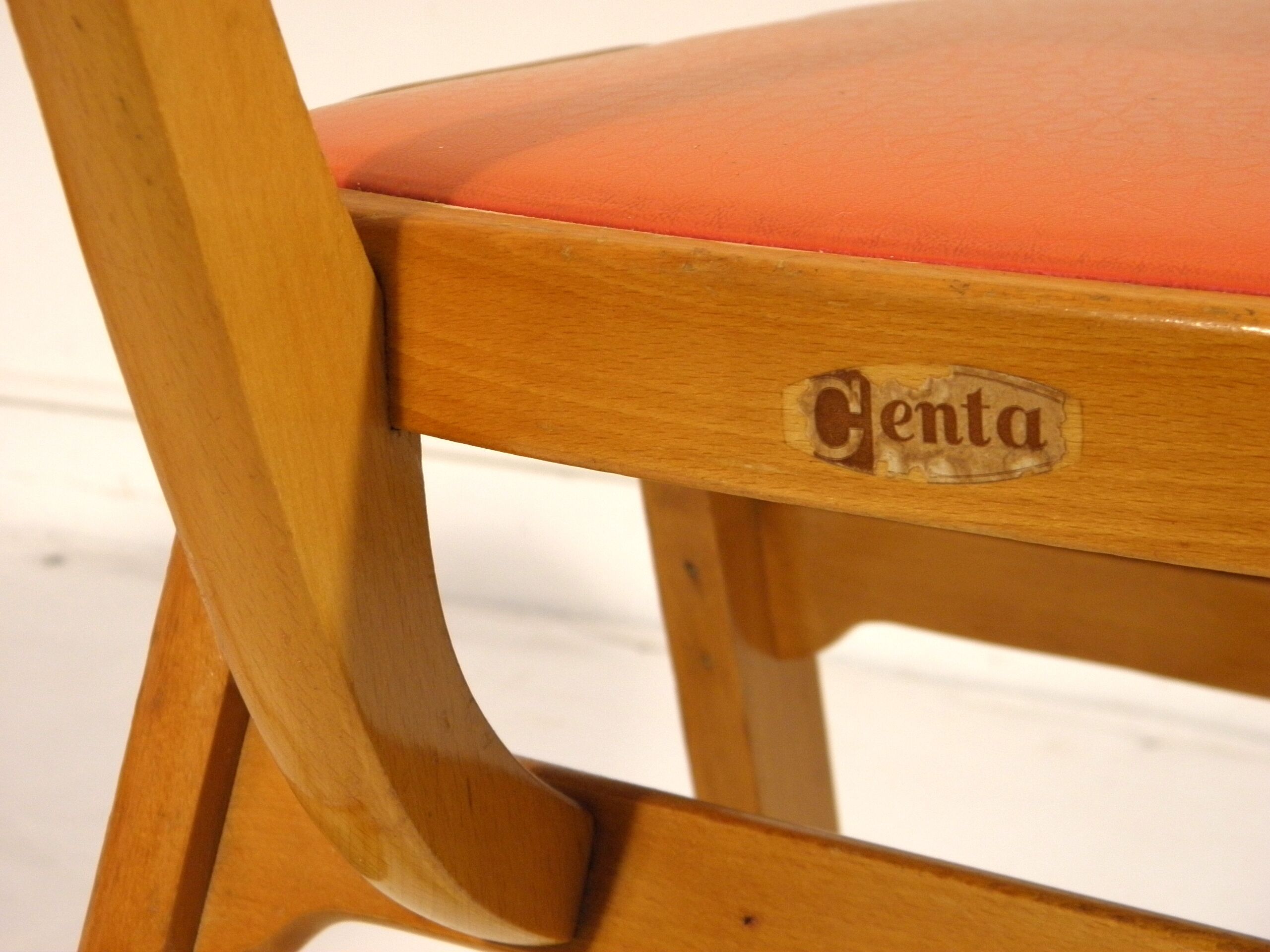 Chair and stool "Centa", 60s