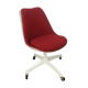 Chaise Tulip pivotante sur roulettes par Eero Saarinen