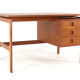 Bureau pour femme Gasvig / GV Møbler - design danois - teck - moderne du milieu du siècle