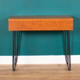 Retro Teak 1960s Tapley Console Table With Drawer