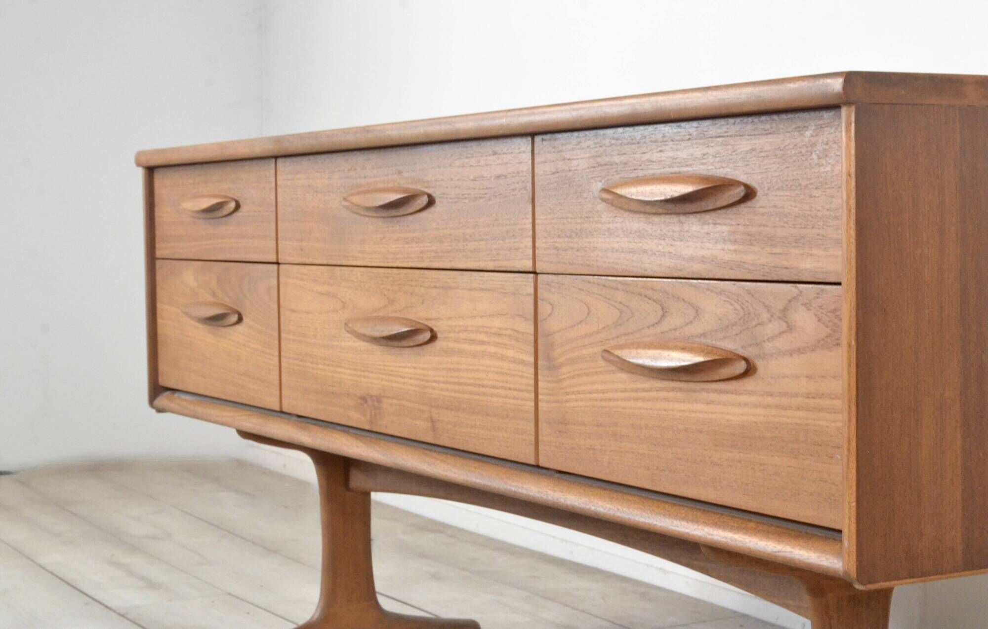 Vintage Midcentury Teak Sideboard / Dresser By Frank Guille For Austinsuite