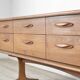 Vintage Midcentury Teak Sideboard / Dresser By Frank Guille For Austinsuite