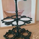 Vintage cast iron bottle rack