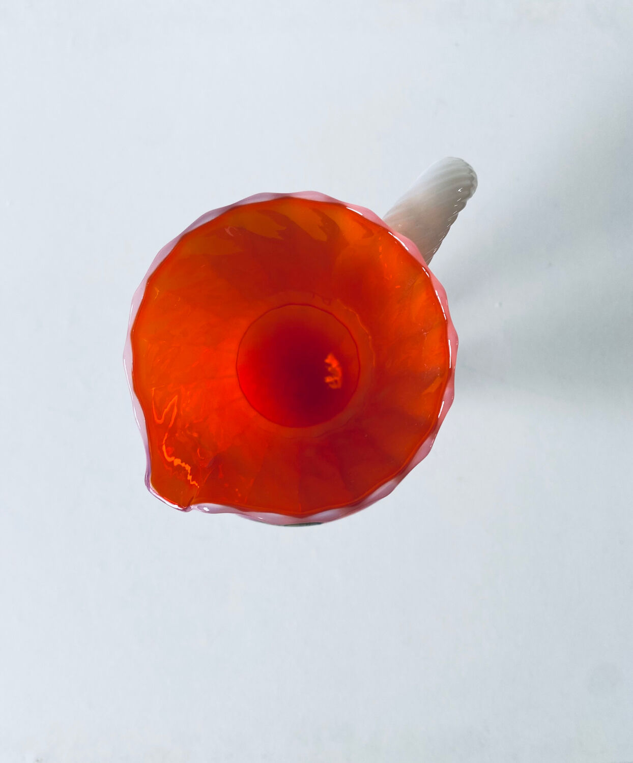 Italian opaline ewer