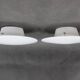 1970s Pair of Arne Jacobsen 'Eklipta' Wall or Ceiling Light for Louis Poulsen, Denmark