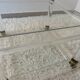 70s brass plexi coffee table