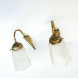Antique art deco wall lights