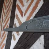Slate gray pediment