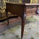 Louis XV walnut style flat desk