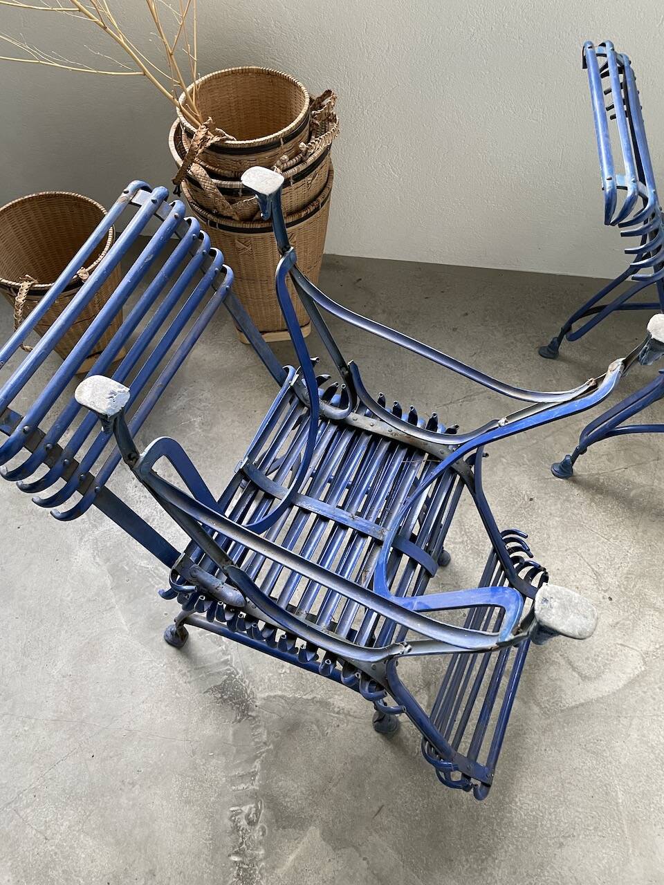 Series of 4 Arras chairs 1900