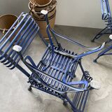 Series of 4 Arras chairs 1900