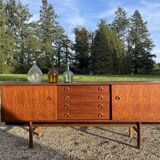 Scandinavian teak row