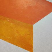 Minimalist geometric painting