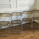 Set of Plia chairs by Giancarlo Piretti for Castelli