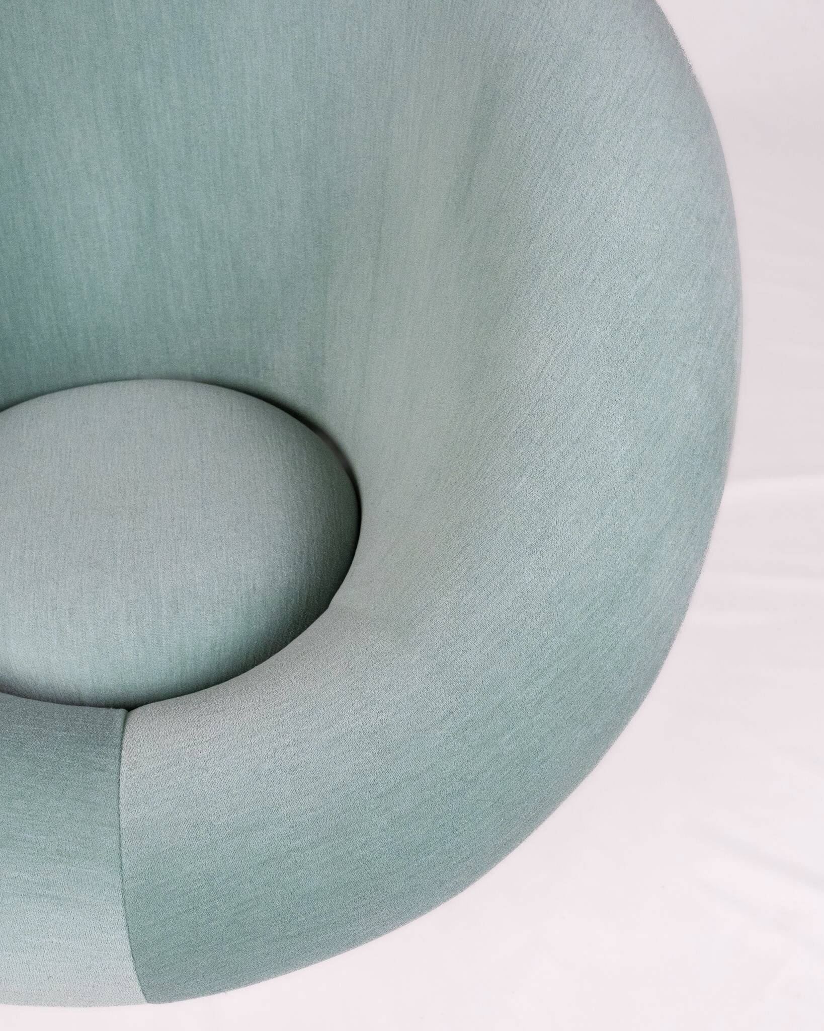 Krokus armchair in velvet by Lennart Bender for Ulferts AB, Sweden, 1970s